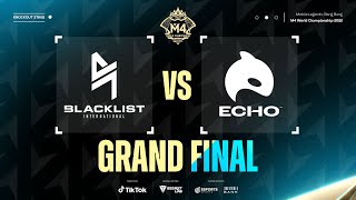 EN M4 Grand Final  BLCK vs ECHO Game 1 [upl. by Bac]