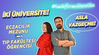 Eczacılık Mezunu  TIP Öğrencisi  İki Üniversite Okumak [upl. by Nagol903]