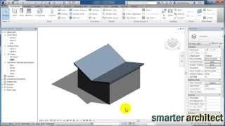 Revit Tutorials Butterfly Roof in Revit [upl. by Braunstein]