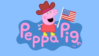 Peppa Pig Theme Song  American Version Shorts  Peppa Pig Official  Family Kids Cartoon [upl. by Ireva979]