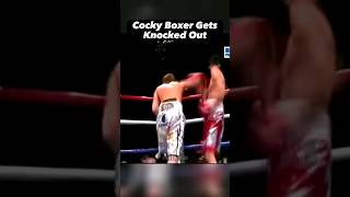 Cocky Boxer Gets KNOCKED OUT 🤣 [upl. by Miksen180]