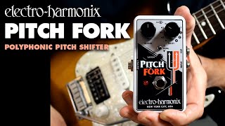 ElectroHarmonix Pitch Fork Polyphonic Pitch Shifter Pedal Demo by Bill Ruppert [upl. by Lavona376]