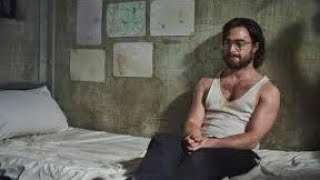 escape from prison with a wooden key  Daniel Radcliff movie clips must watch [upl. by Lledo469]