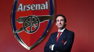 Unai Emerys first day as Arsenal head coach  Behind the scenes [upl. by Nosemaj30]