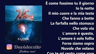 Nessuno  Cuore audio lyrics [upl. by Ahsoyek]