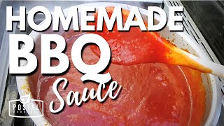 Easy Barbecue Sauce Recipe  The Best Homemade BBQ Sauce ever [upl. by Lenneuq347]