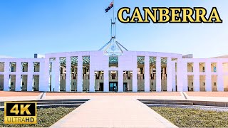 CANBERRA Parliament House Australia  ACT  INSIDE TOUR  4K [upl. by Ardnos]