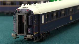 Orient Express Coaches HO Scale From LS Models [upl. by Niuqram502]