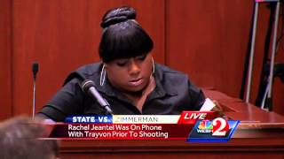 Trayvon Martins friend testifying Im leaving today [upl. by Kellen]