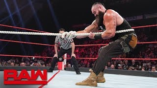 Braun Strowman vs Bobby Lashley – Tug of War Raw June 24 2019 [upl. by Hobard]