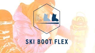 How To  Ski Boot Flex [upl. by Narruc]