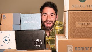 I Bought Every Mens Subscription Box So You Dont Have To [upl. by Theola]