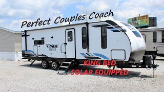 The PERFECT Couples Travel Trailer RV Forest River Vibe 28RB [upl. by Korney]