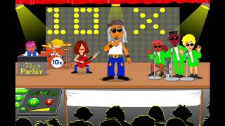 10 Times Table Song  Percy Parker  Just Add A Zero  with animation and lyrics [upl. by Carl268]