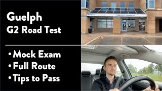 Guelph G2 Road Test  Full Route amp Tips on How to Pass Your Driving Test [upl. by Flann]