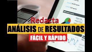 CÓMO REDACTAR LOS RESULTADOS DE UNA TESIS  ENFOQUE CUANTITATIVO [upl. by Naitsirk]