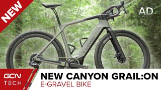 Raw Power The New Canyon GrailON EGravel Bike [upl. by Aisyat]