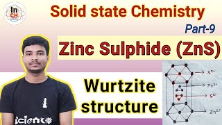 ZnS Wurtzite Structure  Zinc Sulphide  ZnS HCP  Solid state chemistry  Part9 [upl. by Naharba]