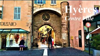 Hyères Centre  Ville 🌴 Côte d’Azur 🌴 Var  French Riviera [upl. by Kampmeier]