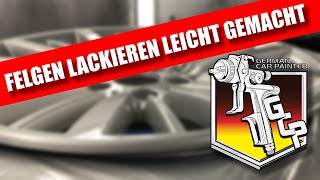 Felgen Lackieren leicht gemacht [upl. by Ssilem]