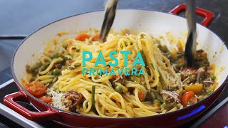 Pasta Primavera  Authentic Italian Recipe [upl. by Nahtnamas]