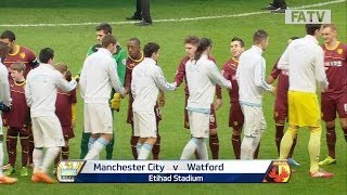 Manchester City vs Watford 42 FA Cup Fourth Round 201314 highlights [upl. by Roper]