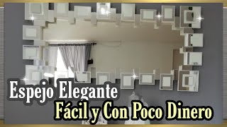 HAZLO FÁCIL MARCO PARA ESPEJO ELEGANTE [upl. by Nigam40]