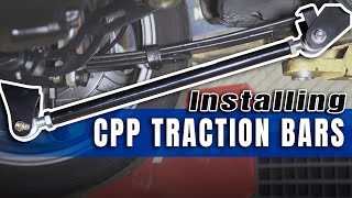 CPP Traction Bar Install for Nova and Camaro [upl. by Udenihc]