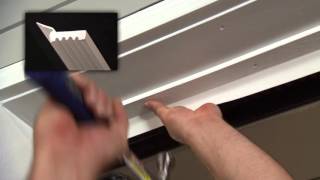 How to Install Vinyl Thermostop Garage Door Trim [upl. by Introc348]