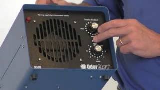 OdorStop OS3500 Ozone Generator Demonstration Video [upl. by Branch]