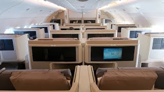 Singapore Airlines A380 Business Class Singapore to London full experience [upl. by Einnob687]