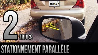 Stationnement parallèle créneau  2 trucs [upl. by Crystie]