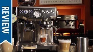 Breville Barista Express BES870XL SemiAutomatic Espresso Machine [upl. by Ahsenev]