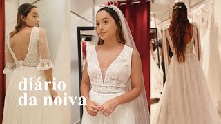 ESCOLHENDO MEU VESTIDO DE NOIVA [upl. by Madian]