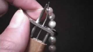 How to Use EZ Knotter Bead And Pearl Knotting Tool [upl. by Andri698]