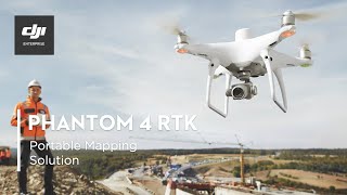 DJI Enterprise Phantom 4 RTK  Compact Mapping Drone [upl. by Nobile]