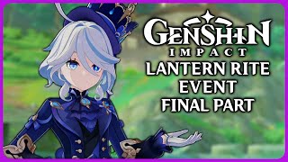 Lantern Rite Event Final Part  Genshin Impact 44 [upl. by Letnahc141]