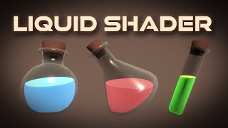 Unity Shader Graph  Liquid Effect Tutorial [upl. by Ailedroc]