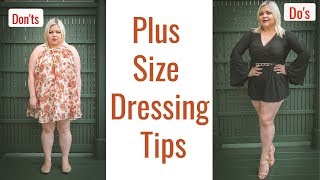 Style guide for plus size  Dressing tips Dos and Donts UPDATED 2019 [upl. by Htbazile83]