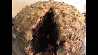 German Chocolate Cake Recipe  Southern Sassy Mama [upl. by Aridaj510]