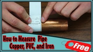 How to Measure Pipe Diameter Size Free Tool Download [upl. by Jarrod]