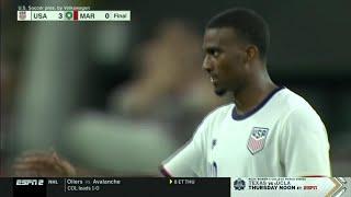 USMNT vs Morocco Highlights  June 1 2022 [upl. by Most]