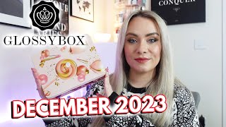 GLOSSYBOX DECEMBER 2023 UNBOXING ✨  MISS BOUX [upl. by Fields539]