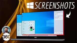 How to Take Screenshots in Windows 10 Laptops and Desktops 4 Easy Ways to Take Screenshots [upl. by Einitsed]