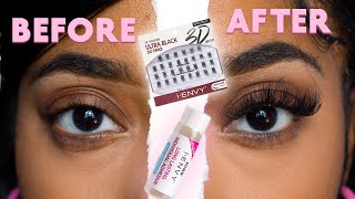 INDIVIDUAL EYELASHES TUTORIAL  6 [upl. by Lubin]