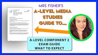 ALevel Media Studies  Component 2 Exam Guide  What to Expect [upl. by Ilana679]