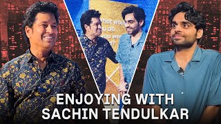 Enjoying with Sachin Tendulkar Comedy [upl. by Theona]