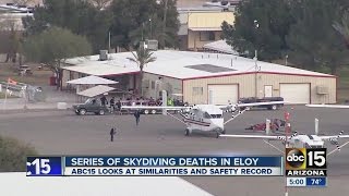 Series of skydiving deaths in Eloy [upl. by Veta]