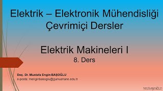 Elektrik Makineleri I 8 Ders  Üç Fazlı Transformatörlerde Paralel Bağlantı  Ölçü Transformatörler [upl. by Grefe]