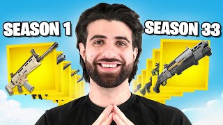 Ranking the BEST Weapon from EVERY Fortnite Season [upl. by Ellingston]